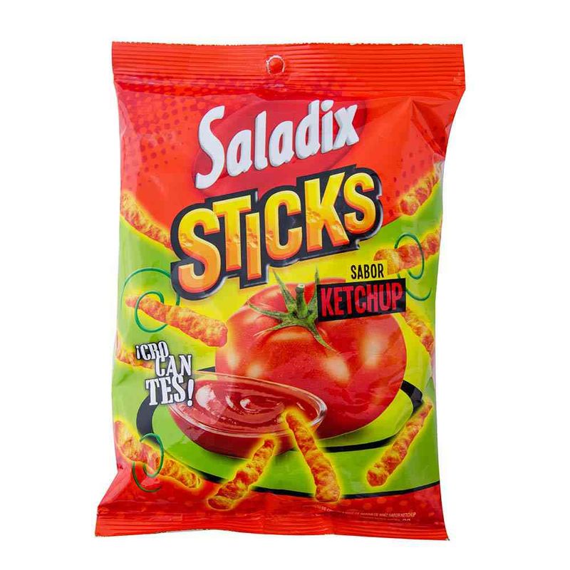 SALADIX STICKS KETCHUP 20 X 80GR Disco