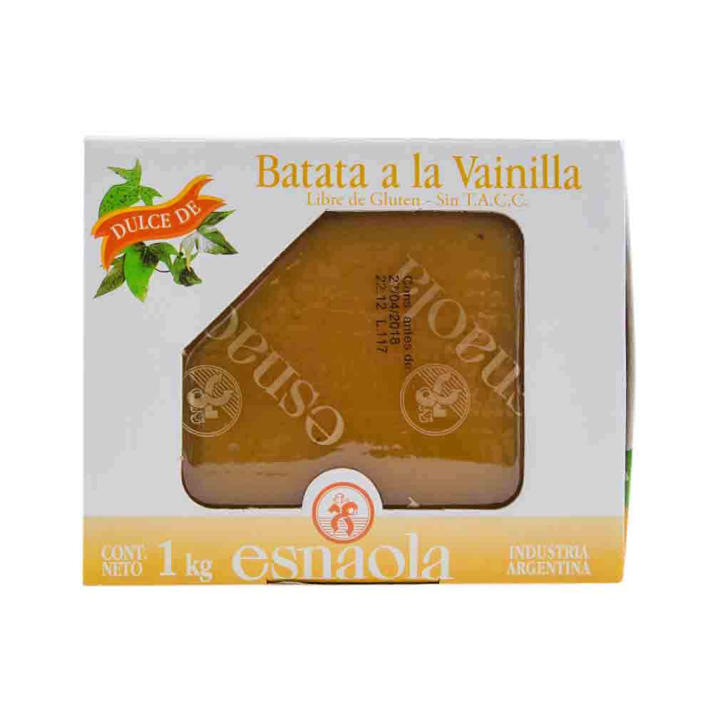 Dulce De Batata Esnaola Con Vainilla 1 Kg - Vea