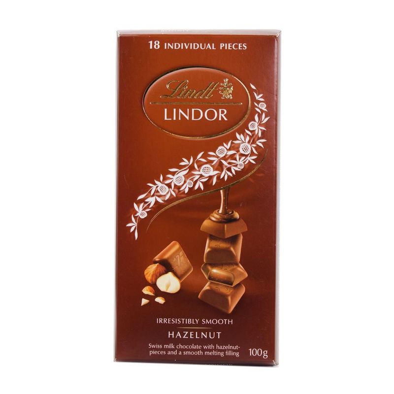 Chocolate Lindt Hazelnut X 100 Gr Vea 3639