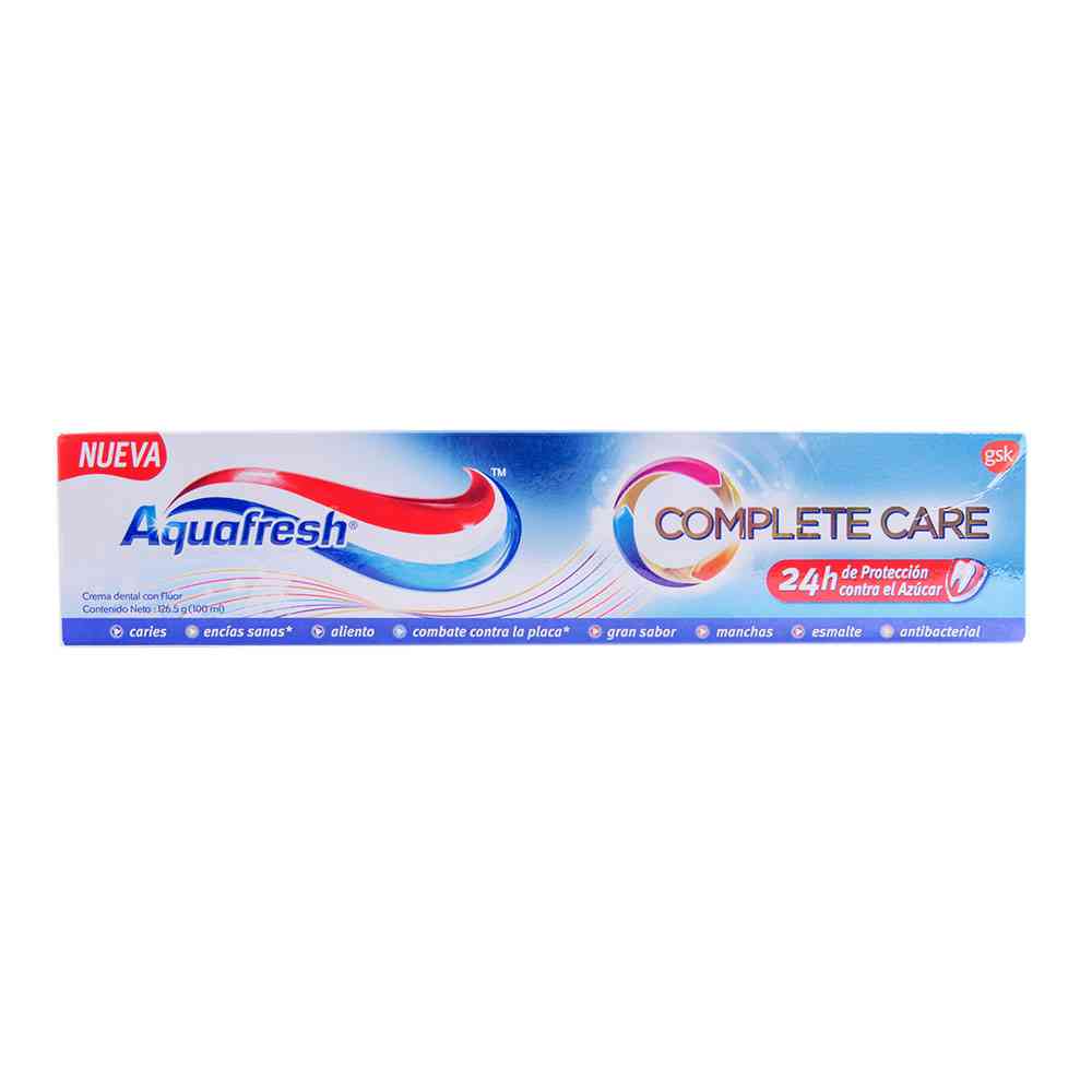 Crema Dental Aquafresh Complete Care 100 Gr - Disco