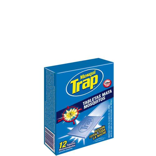 Tabletas Mata Mosquitos Mosqui Trap 12 U
