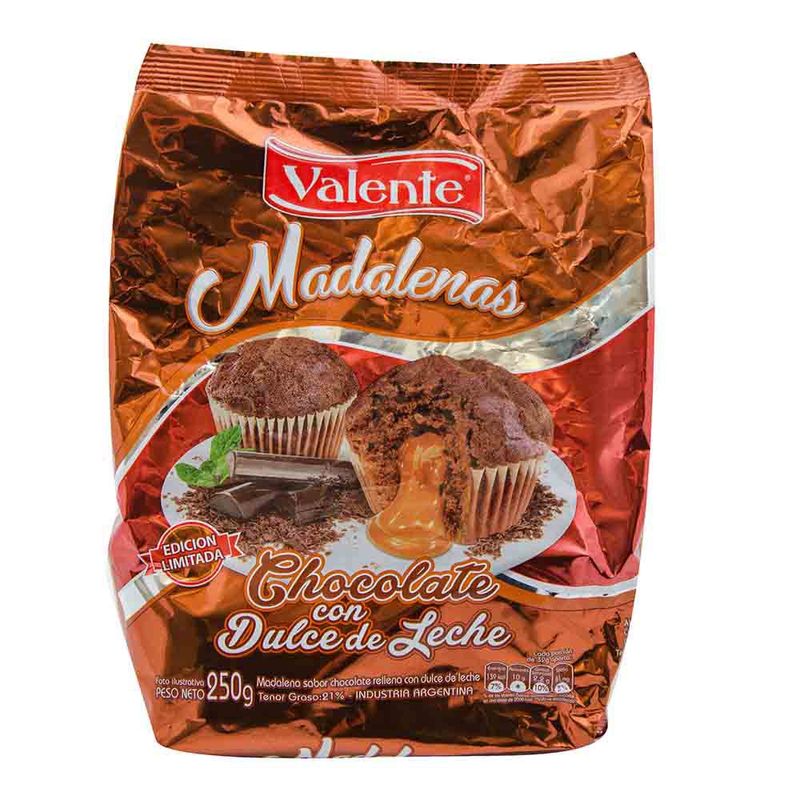 Madalenas-Chocolate--Valente-Rellenas-Ddl-X-250grs-Madalenas-Valente-De-Chocolate-Con-Dulce-De-Leche-250-Gr-1-26480