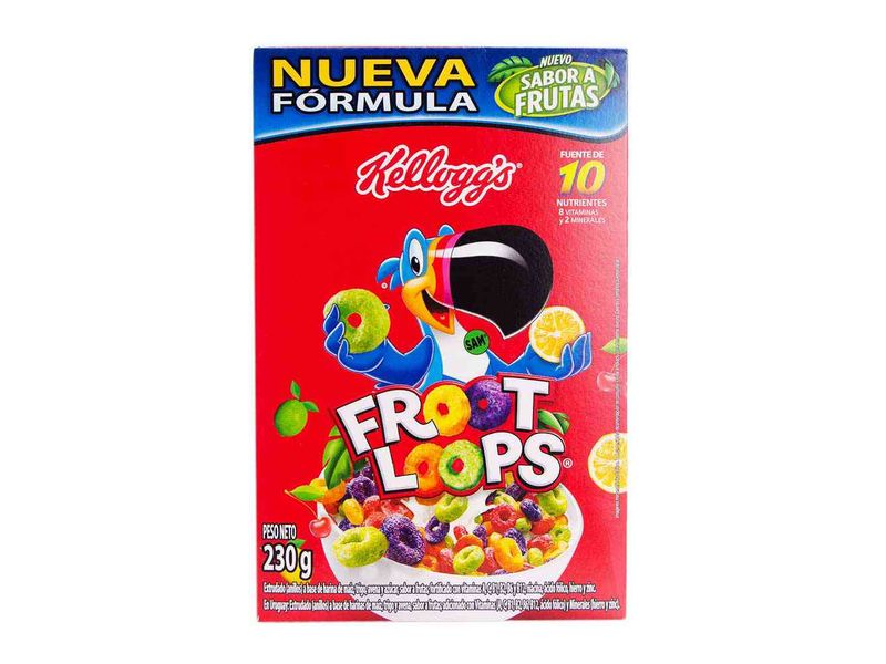 Cereal FROOT LOOPS Kellogg's 230 g - Disco