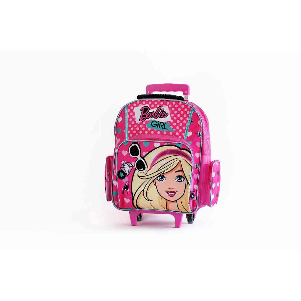 Mochila Barbie Con Carrito