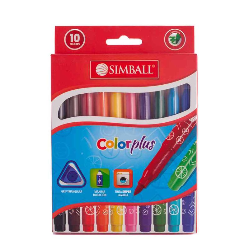 Marcadores-Simball-X-10-Colorplus-Tipo-Pincel-Marcadores-Simball-X-10-Colorplus-Tipo-P-1-35429