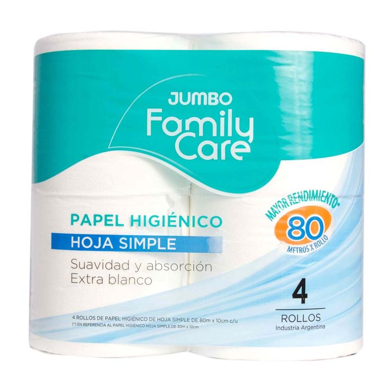 Papel-Higienico-Jumbo-Family-Care-Hoja-Simple-Mayor-Rendimiento-4x80-Papel-HigiEnico-Jumbo-Family-Care-Hoja-Simple-1-36446