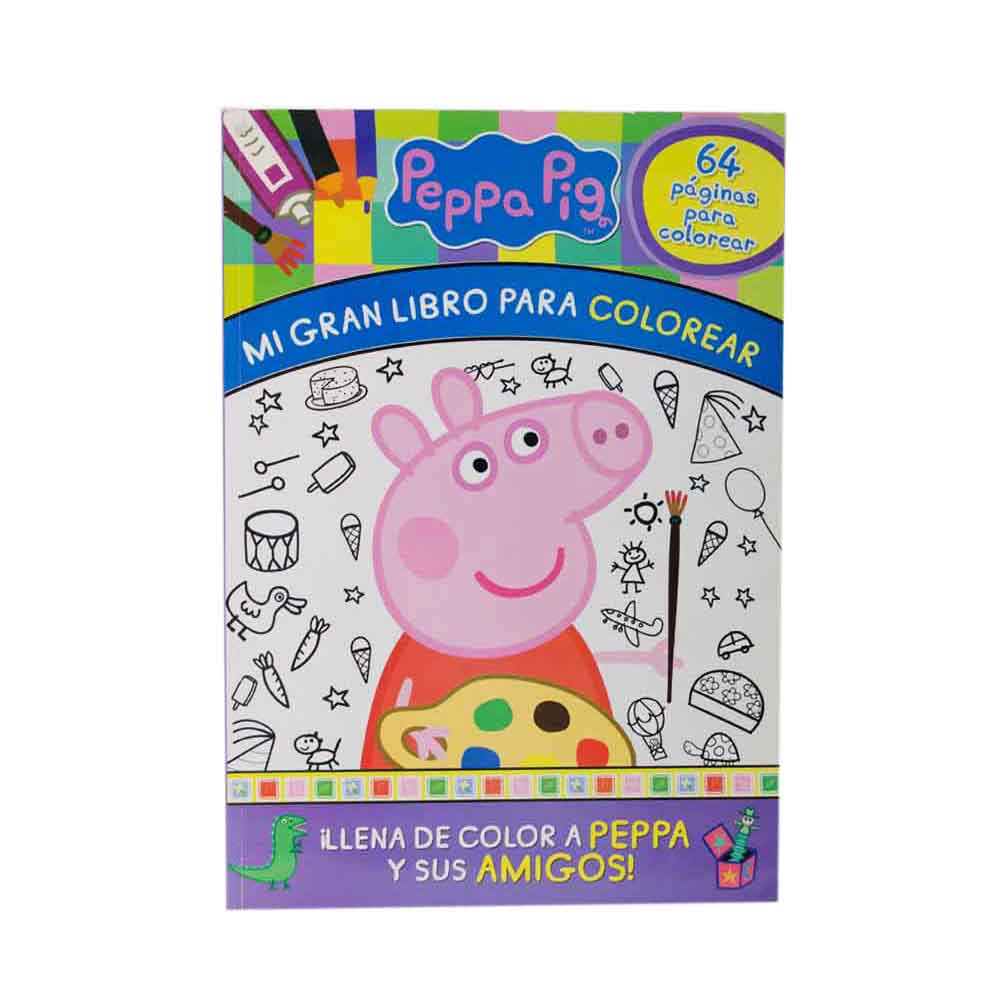 MI GRAN LIBRO P/COLOREAR - PEPPA - Disco