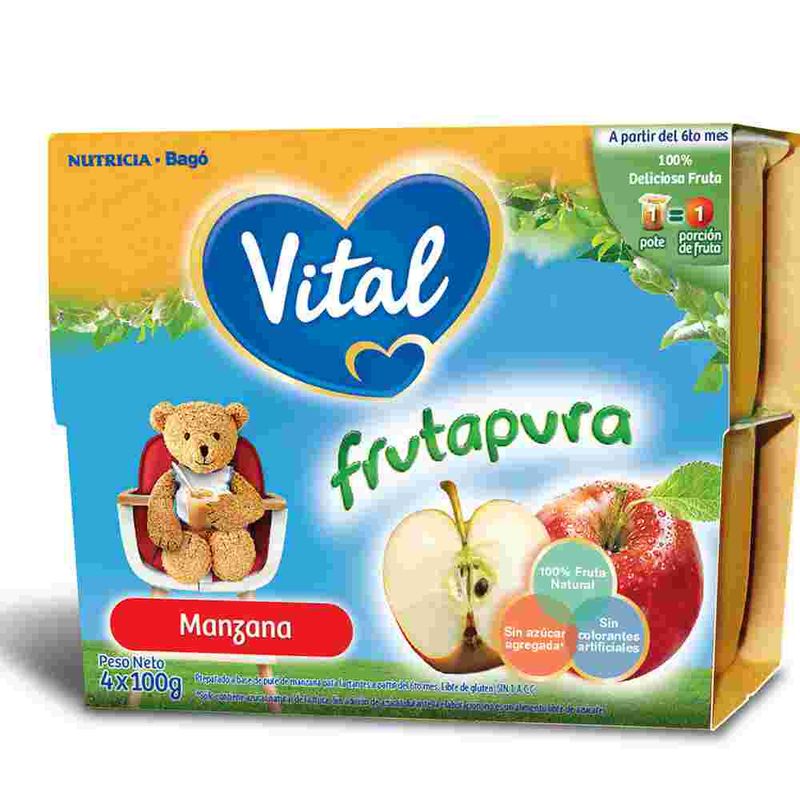 Alimento-Infantil-Nutricia---Bago-Fruta-Pura-Manzana-Alimento-Infantil-Nutricia-Bago-Manzana-400-Gr-1-45133