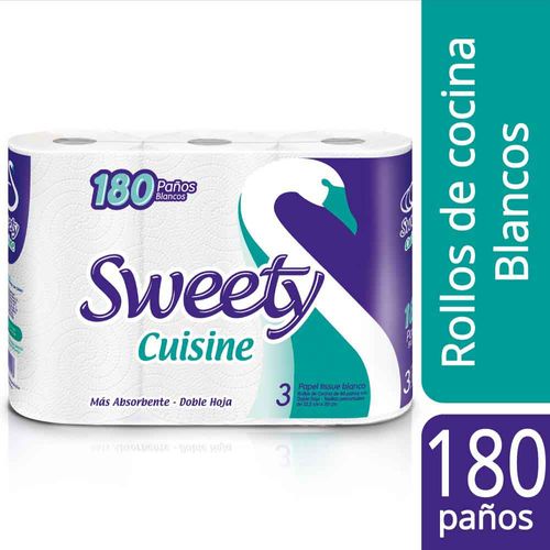 Rollo De Cocina Sweety Cuisine Tissue 3 U X 180 PaØos