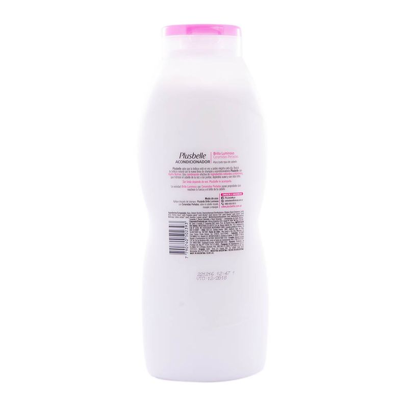 Crema-De-Enjuague-Plusbelle-Acondicionador-Plusbelle-Extra-Brillo-1-L-2-40369