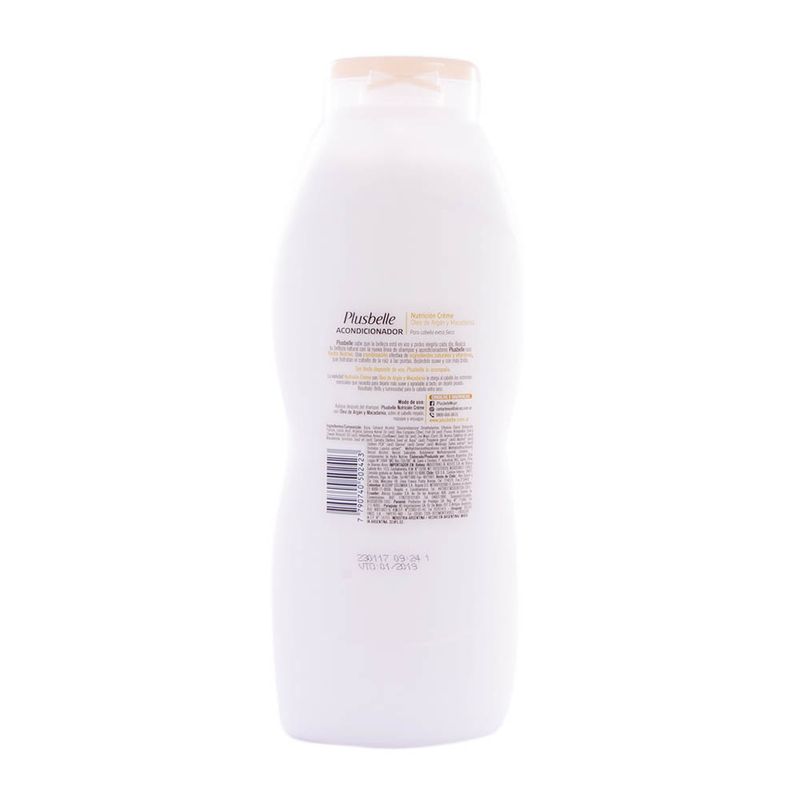 Crema-De-Enjuague-Plusbelle-Acondicionador-Plusbelle-NutriciOn-Creme-1-L-2-40753