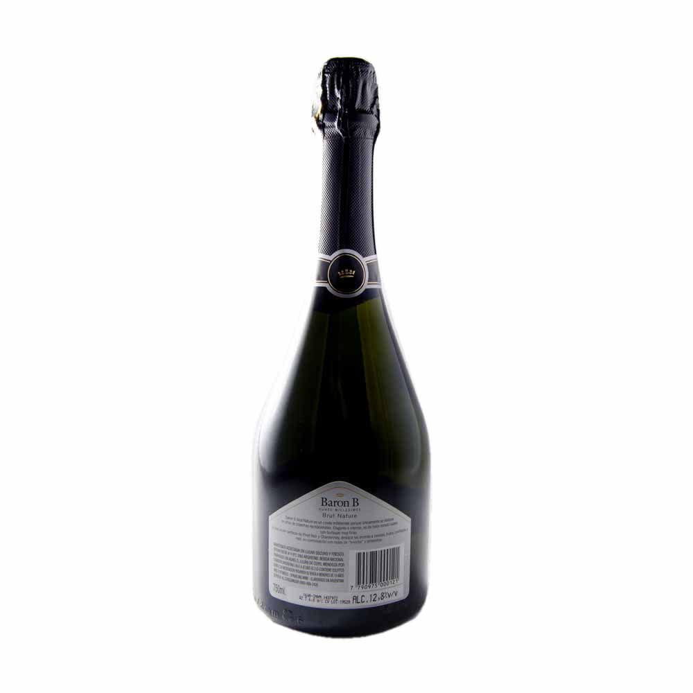 Champaña Baron B Brut Nature 750 Cc