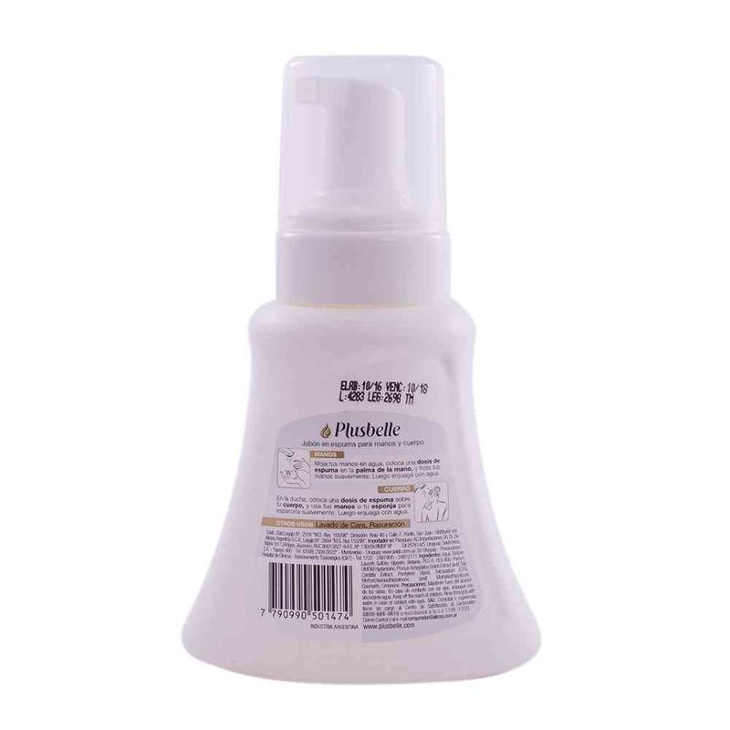 Jabon-En-Espuma-Plusbelle-Almen-Y-Tilo-Jabon-Plusbelle-Almendras-Y-Tilo-250-Ml-2-4851