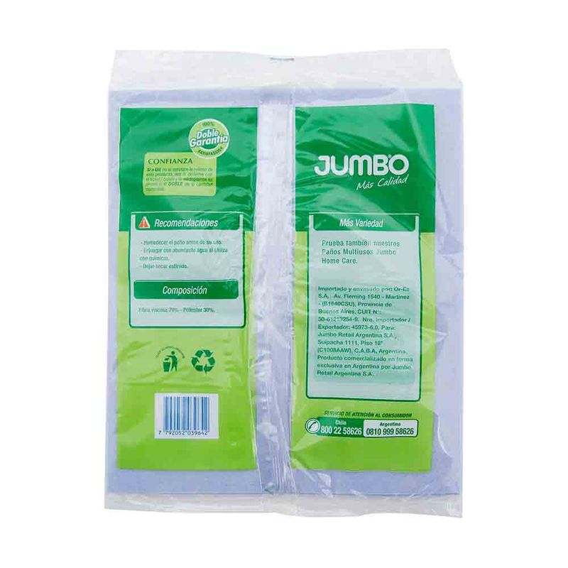 Paño para Piso Decorado Jumbo Home Care Jumbo