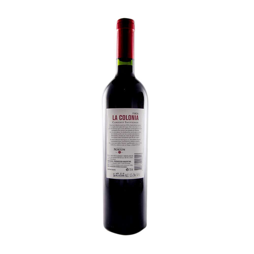 Vino Tinto Finca La Colonia Cabernet Sauvignon 750 Cc 