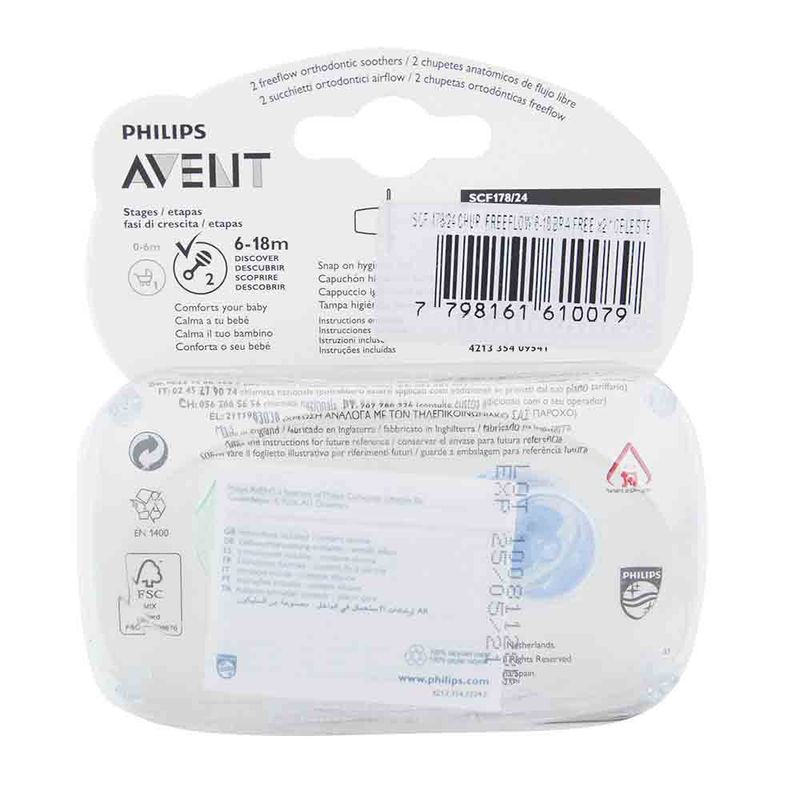 Chupete-Philips-Avent-Chupete-Philips-Avent-6-18-Meses-2-27664