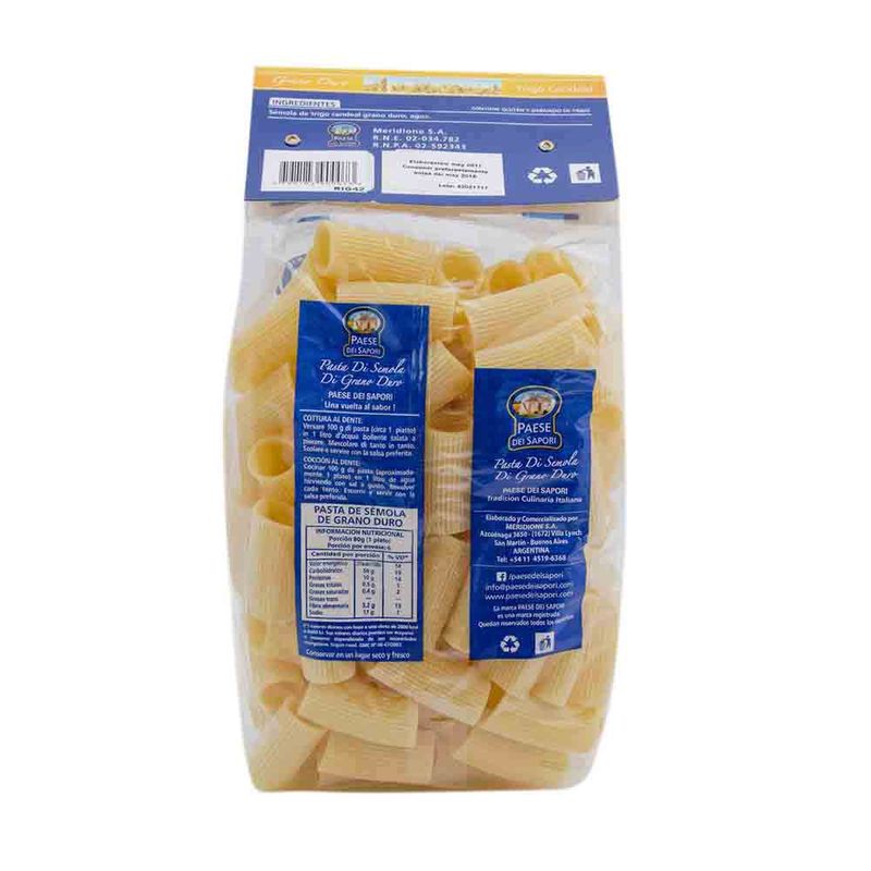 Fideos-De-Semola-De-Grano-Duropaese-Rigatoni-N°42x500g-Fideos-De-Semola-Rigatoni-Duro-Paese-500-Gr-2-8363