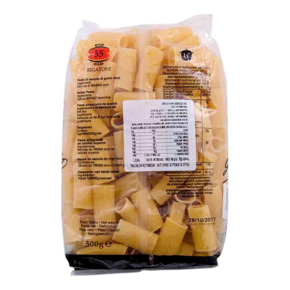 Fideos Penne Rigate Garofalo Corto 500 Gr - Jumbo