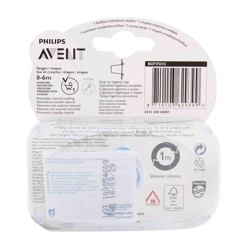 Chupete-Philips-Avent-Chupete-Philips-Avent-0-6-Meses-2-43522