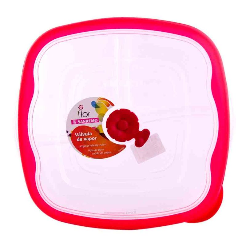 Hermetico-San-Remo-Plastico-Snack-Box-Mediano--Cuadrado-Rosa-15cc-Snack-Box-Mediano-4-23035