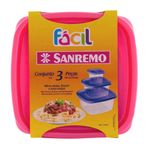 Set-Hermetico-San-Remo-Plastico-Cuadrado-Colores-Varios-02-08-19cc-Set-De-Tuppers-De-Plastico-San-Remo-8-33422