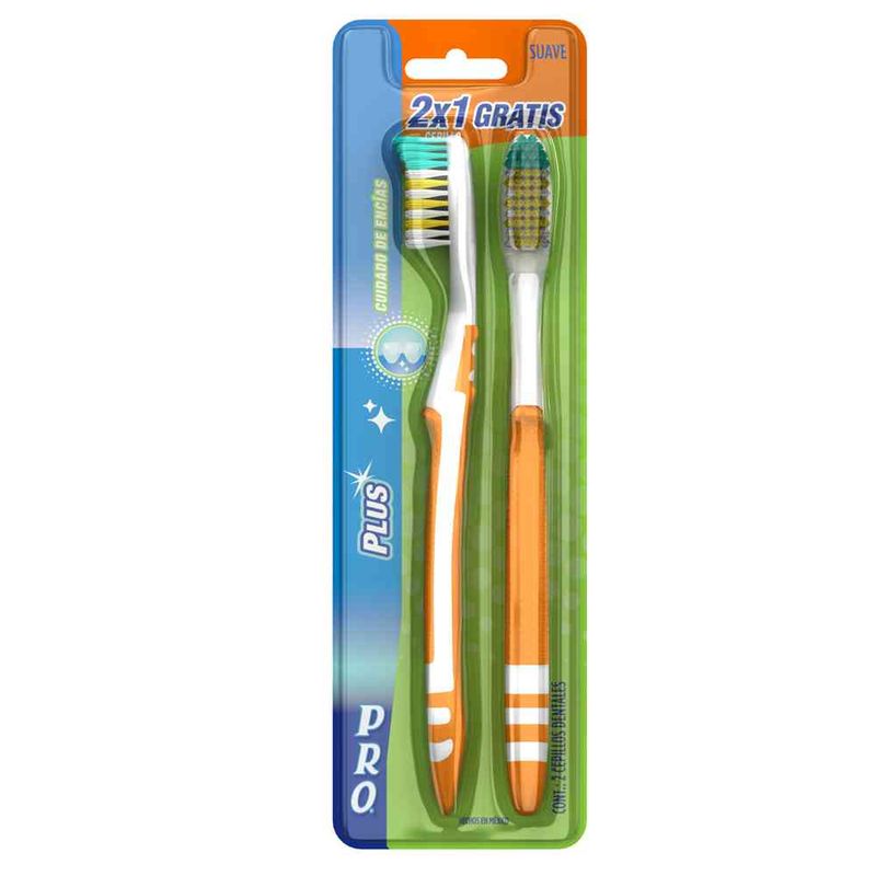 Cepillo-Dental-Pro-Plus-Cuidado-EncIas-Suave-X2-Unidades-1-138080