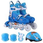 Kit-Mochila-Rollers-NiÑos--Mochilacasco-Codera-Rodillera-MuÑequera-Color--Azul-Talle--S-cja-un-1-161979