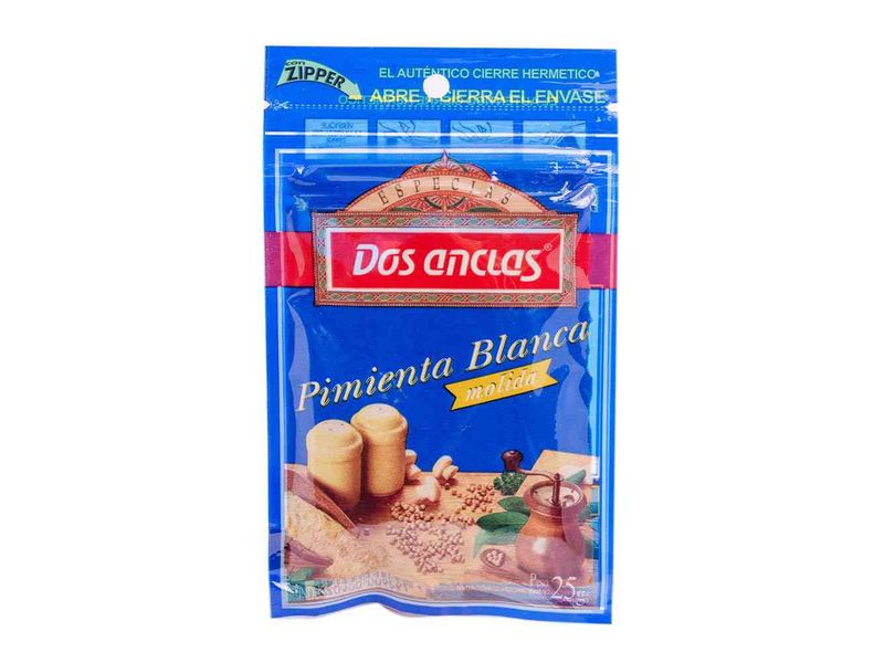 Molinillo Pimienta blanca grano 50g