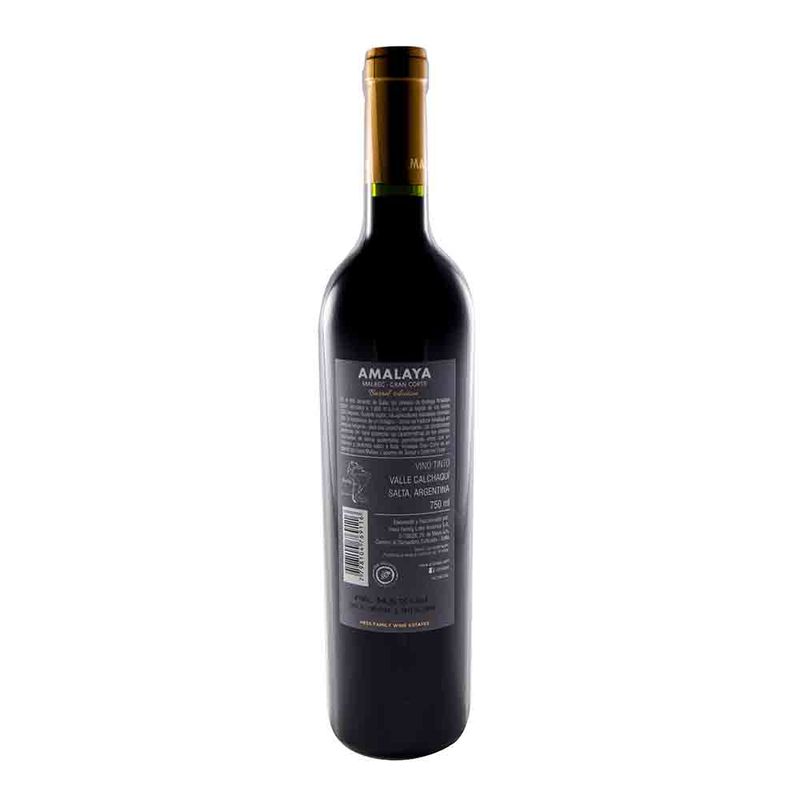 vino AMALAYA Gran Corte Malbec 750cc - Disco