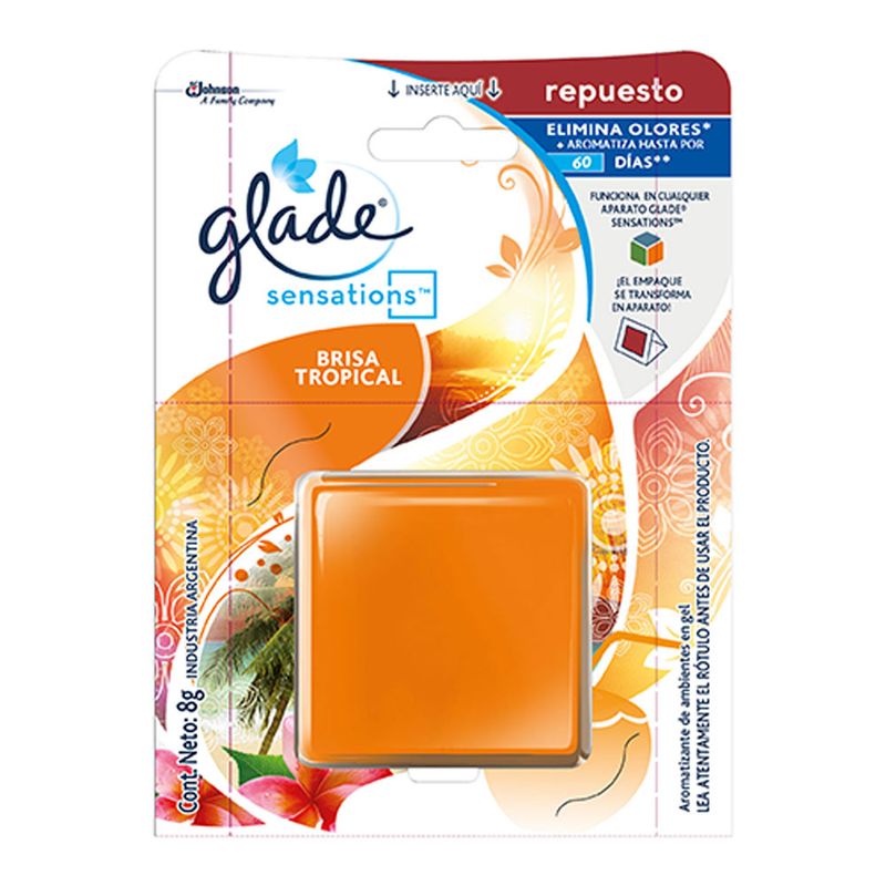 Aromatizante-Glade-Sensation-Car-repuesto-brisa-Tropical-bli-un-1-2-10353