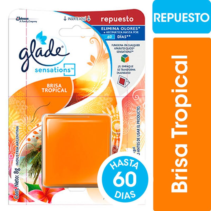 Aromatizante-Glade-Sensation-Car-repuesto-brisa-Tropical-bli-un-1-1-10353