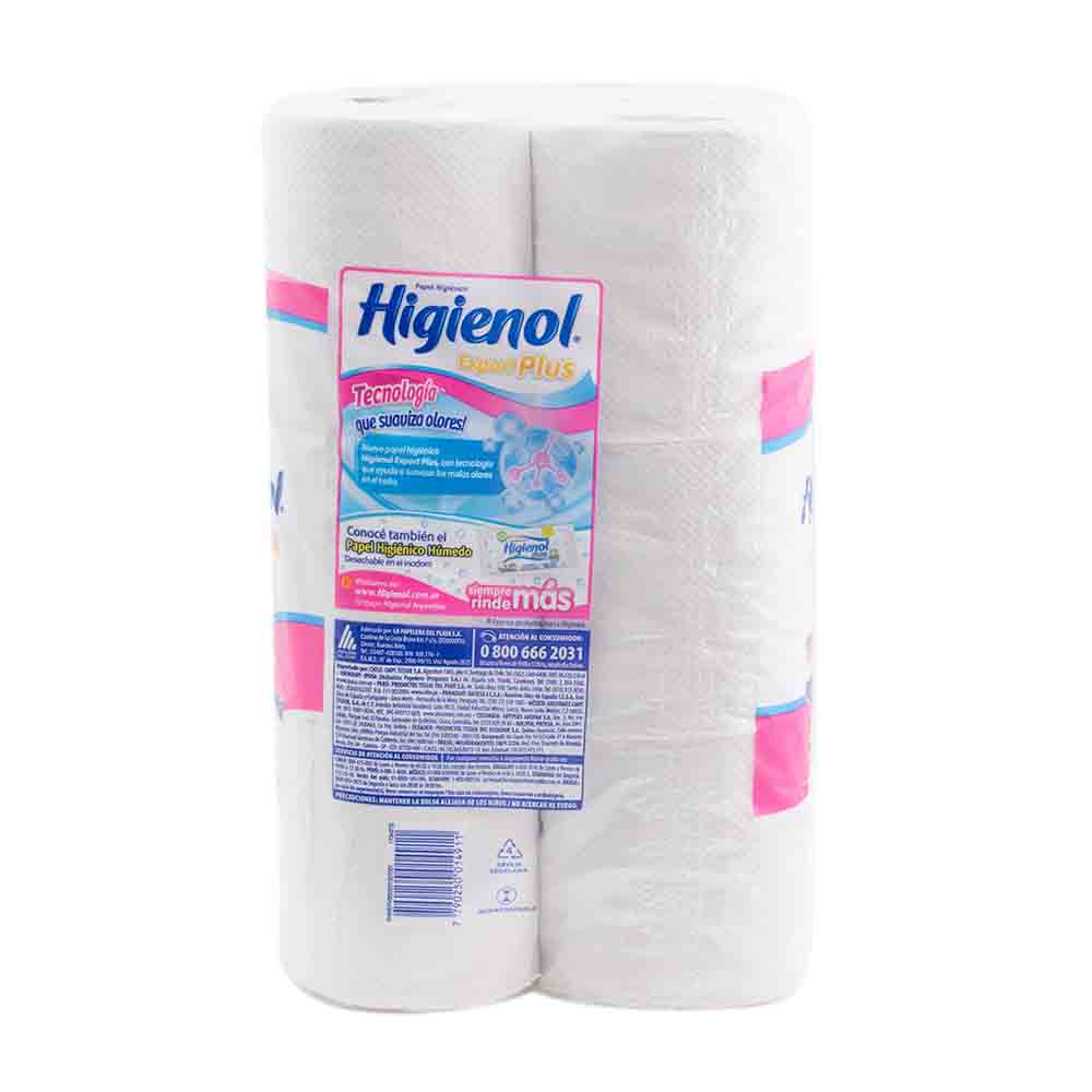 Papel HigiÉnico Higienol Export Hoja Simple 30 M 6 Rollos Vea