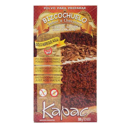 Bizcochuelo Kapac Chocolate 500 Gr
