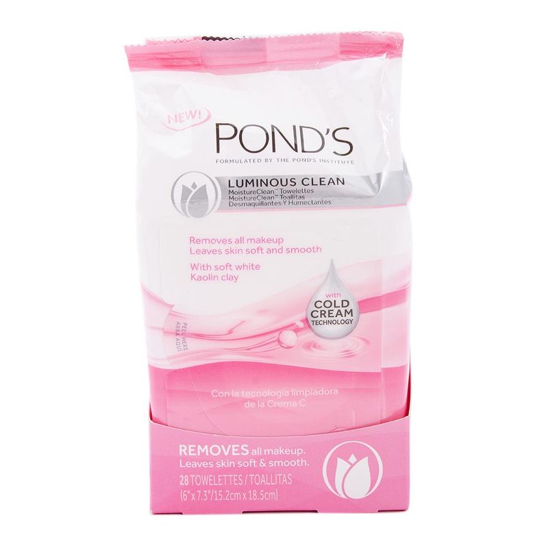Toallitas-Desmaquillantes-Ponds-luminous-Clean-paq-un-28-2-38590
