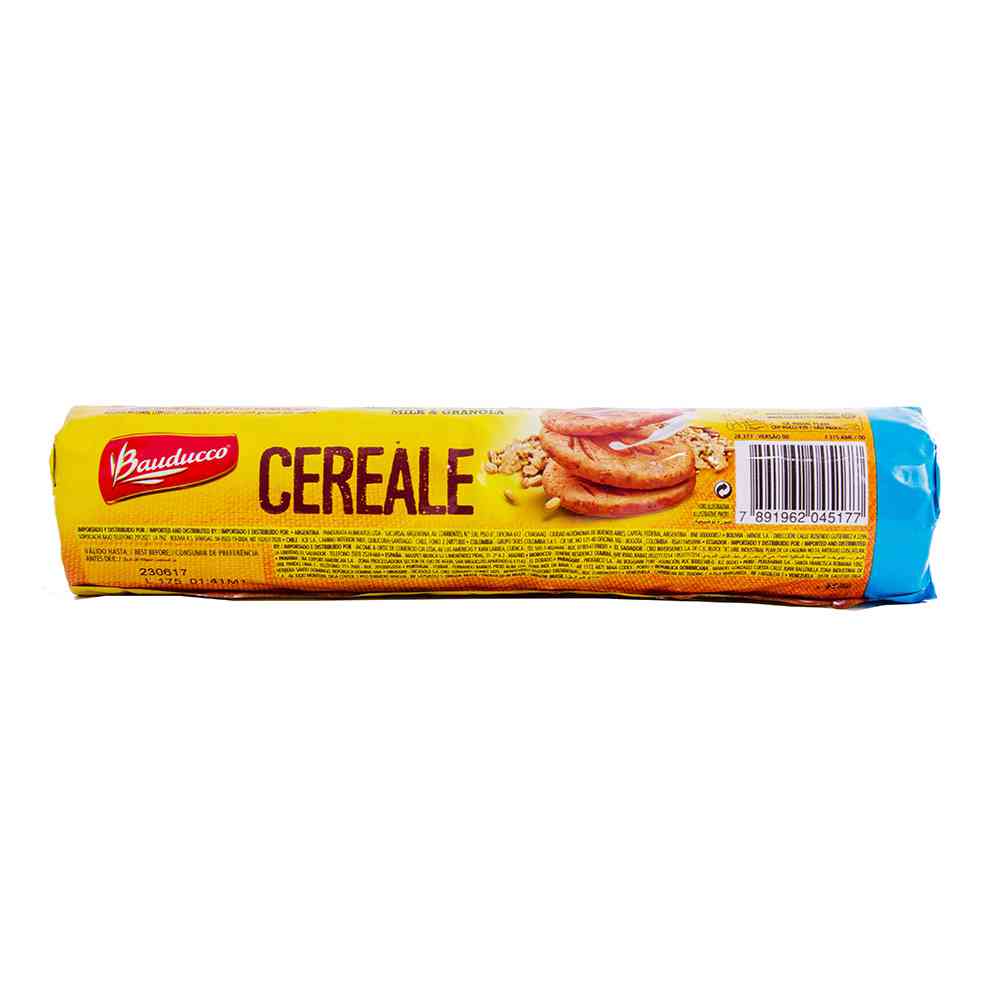 Galletitas BAUDUCCO Cereale Leche X 165g - Disco