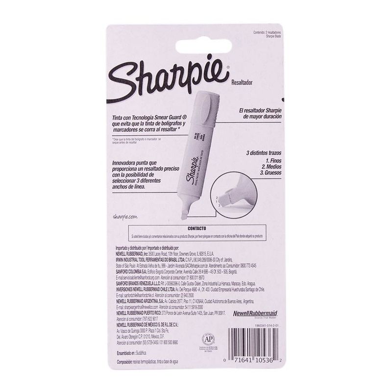 Resaltador-Sharpie-Blade-Amarillo-2-Unidades-3-24047