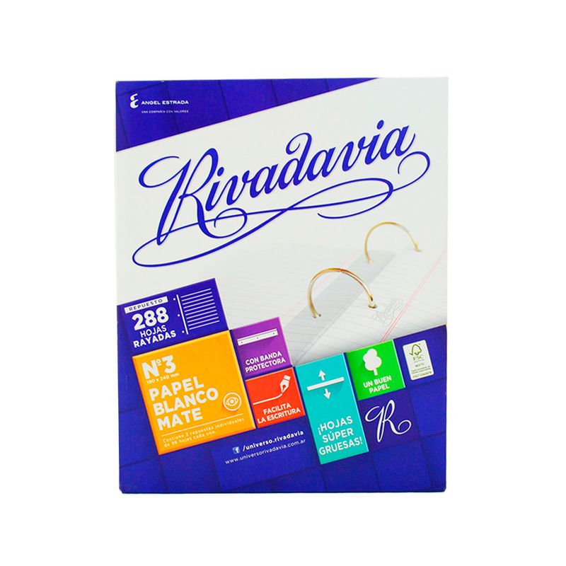 Repuesto-Rayado-Blanco-Mate-Rivadavia-288-Hojas-3-7285