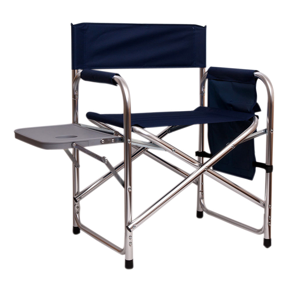 Silla Basica Camping Alpes Azul 70 X 45 X 45cm - Vea