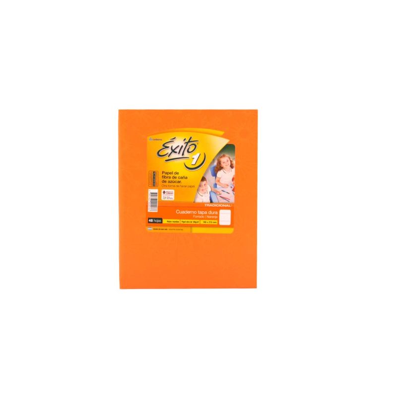 Cuaderno-Rayado-Exito-Araña-Naranja-Tapa-Dura-48-Hojas-Cuaderno-Rayado-Tapa-Dura-Araña-Naranja-exito-48-Hojas-1-1827