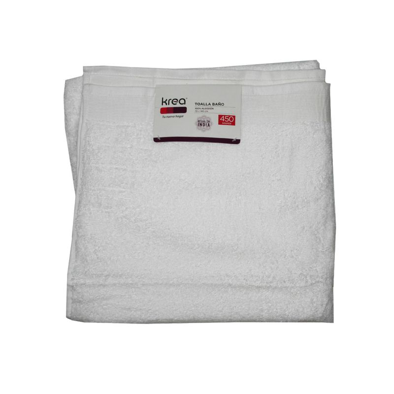 Toalla-Krea-Baño-70x140cm-450gr-Blanco-1-253339