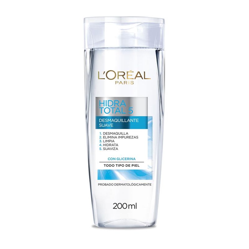 Leche-Limpieza-Todo-Tipo-De-Piel-L-oreal-Paris-Hidra-Total-5-200-Ml-1-43661