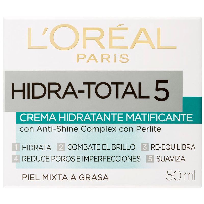 Hidra-Total-5-Crema-Matificante-L-oreal-Paris-Hidra-Total-5-50-Ml-1-27827
