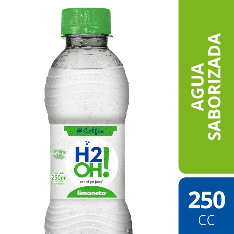 agua H2OH con gas