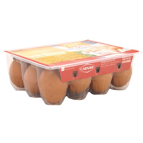 Huevos De Color Carnave Maxi Pack 12 U