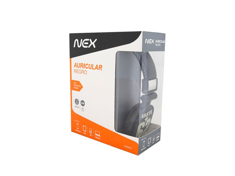 Auricular Nex Ebb8003 Black Vea