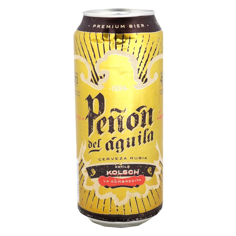 cerveza PEÑON DEL AGUILA Rubia 473cc - Jumbo