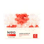 Moño-Estrella-Krea-Rojo-Y-Pintitas-6cm-X-6-Uni-1-280985