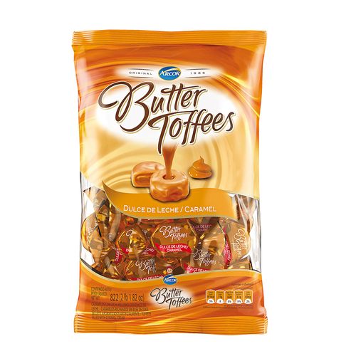 Caramelos Butter Toffees Relleno Ddl X 822g
