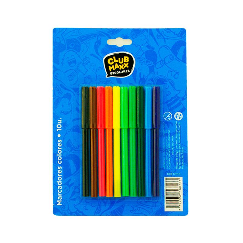 Marcadores-Escolares-De-Colores-10-U-1-435444