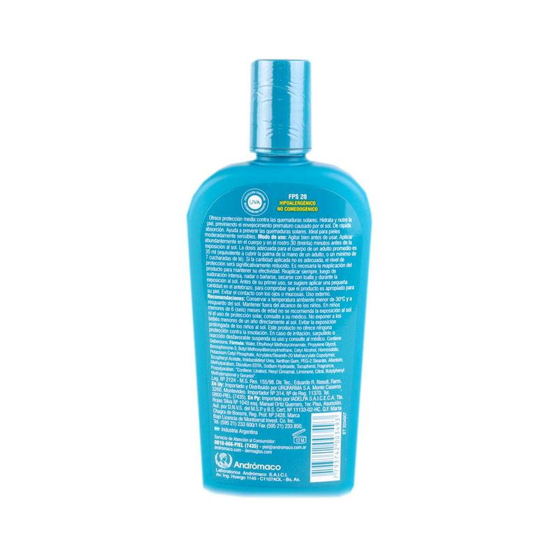 Crema-Bronceadora-Dermaglos-Factor-20-250-Ml-2-19570